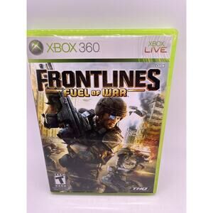Frontlines: Fuel of War (Microsoft Xbox 360, 2008) Complete with Manual Tested